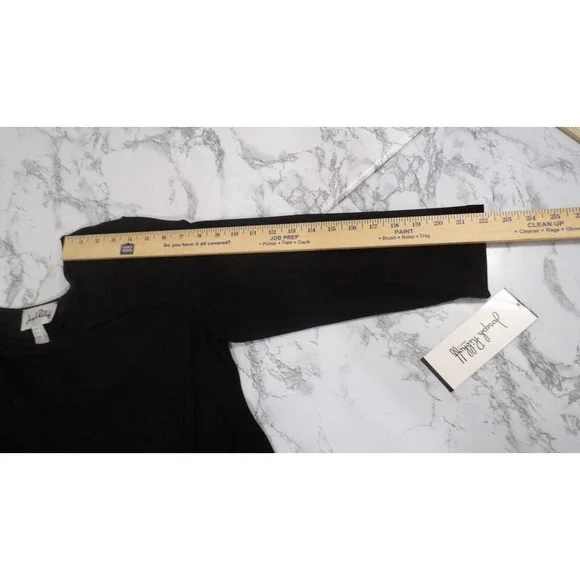 Joseph Ribkoff‎ Little Black Dress LBD Stretch Classic Knee Length New Size 18 Midi